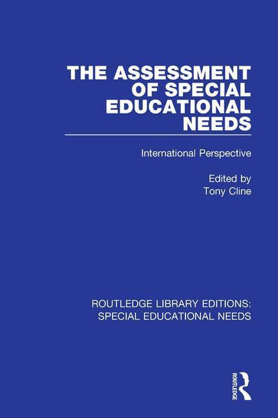 Routledge Library Editions: Special Educational Needs - The  ... - cover