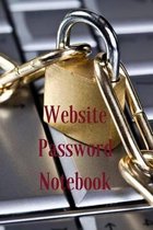 Website Password Notebook