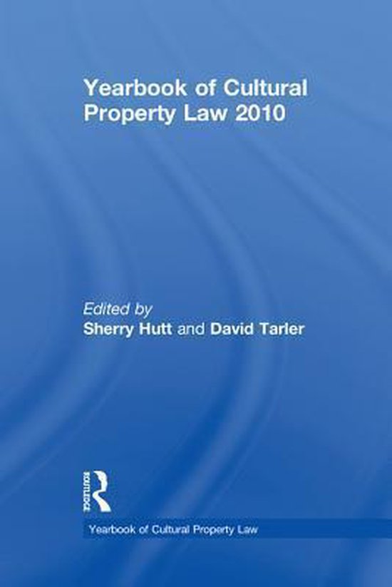 Yearbook of Cultural Property Law - Yearbook of Cultural Pro ... - cover