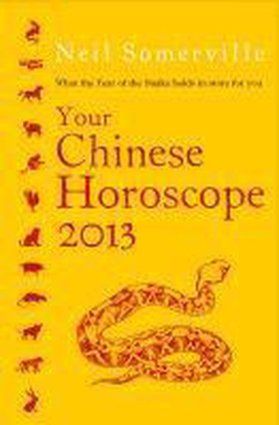 Your Chinese Horoscope, Neil Somerville 9780007438662 Boeken