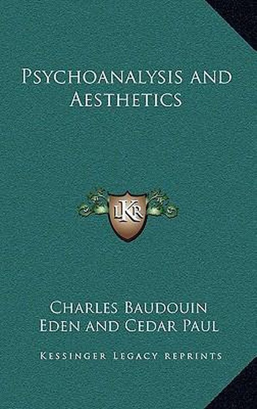 Psychoanalysis and Aesthetics - cover