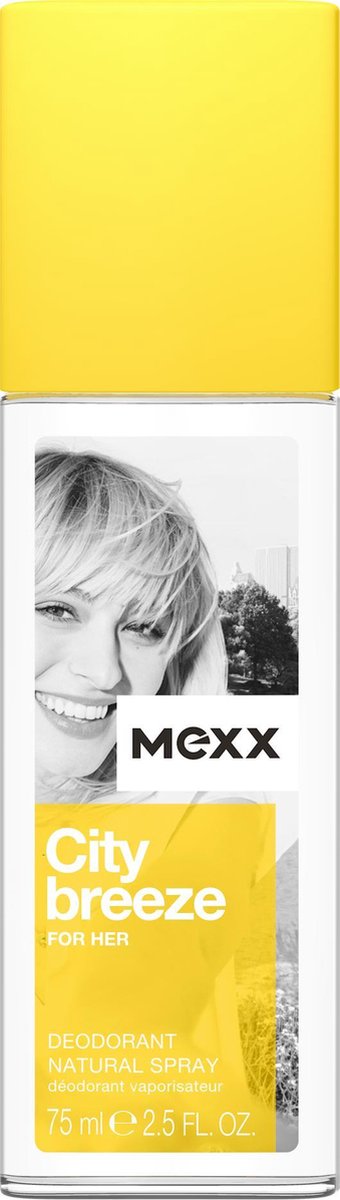 Goedkoopste Mexx - City Breeze Woman Deo Glass - 75ML
