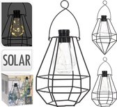Solar Bulb LED Draadlantaarn Zwart Assorti