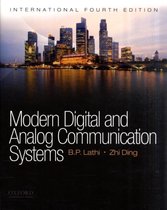 Modern Digital And Analog Communications Systems Internation