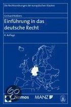 Einführung in das deutsche Recht