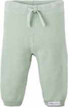Noppies Unisex U Pants Knit Reg Grover - Grey Mint - Maat 44