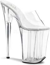 Pleaser Muiltjes -36 Shoes- INFINITY-901 Paaldans schoenen Transparant