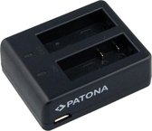PATONA SJCAM SJ4000 SubTig3 USB Dual Charger inkl. Micro-USB cable