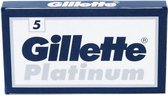 Gillette Platinum scheermesjes - 5st
