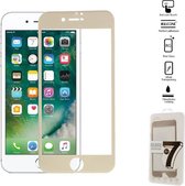 Seven iPhone 6(s)/7/8 Edge To Edge Gehard Glas Screenprotector - Goud