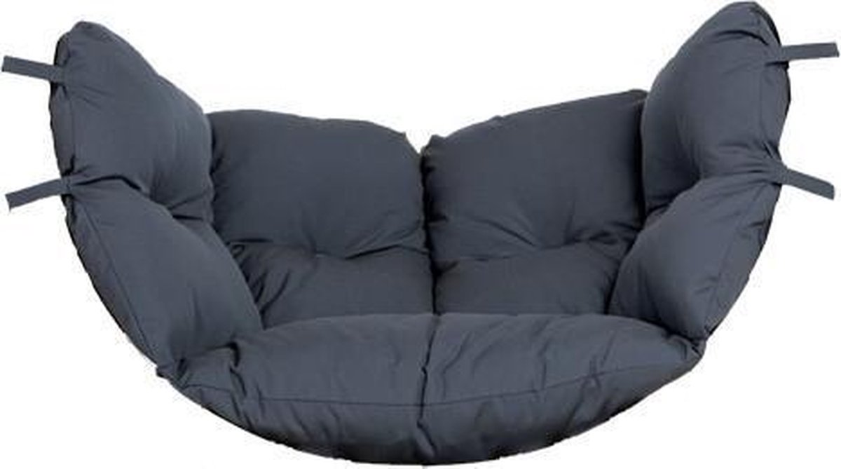 Amazonas Globo Hangstoel en Siena Uno Lounge kussensloop hoes Anthracite weatherproof