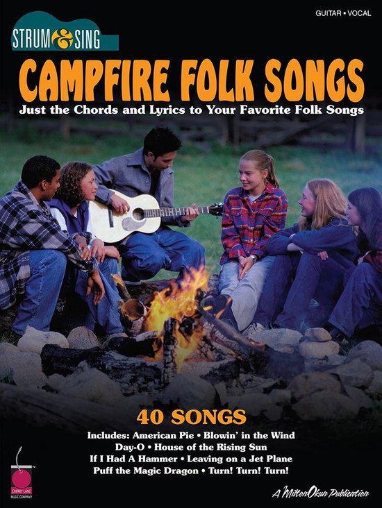 Campfire Folk Songs (Songbook) - cover