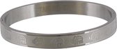 Armband met Olifantjes - Bangle - RVS - Zilverkleurig - Musthaves