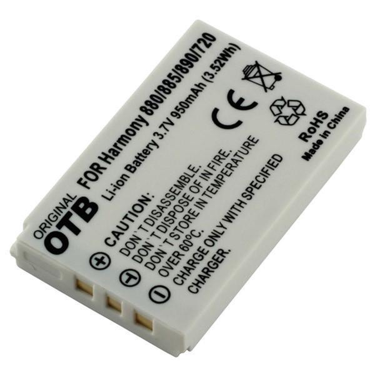 OTB Accu Batterij Logitech Harmony 900 / 880 / 885 / 890 / 720 | bol.com