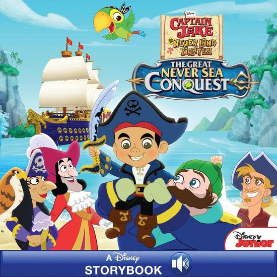Jake and the Never Land Pirates: The Great Never Sea Conques ... - cover