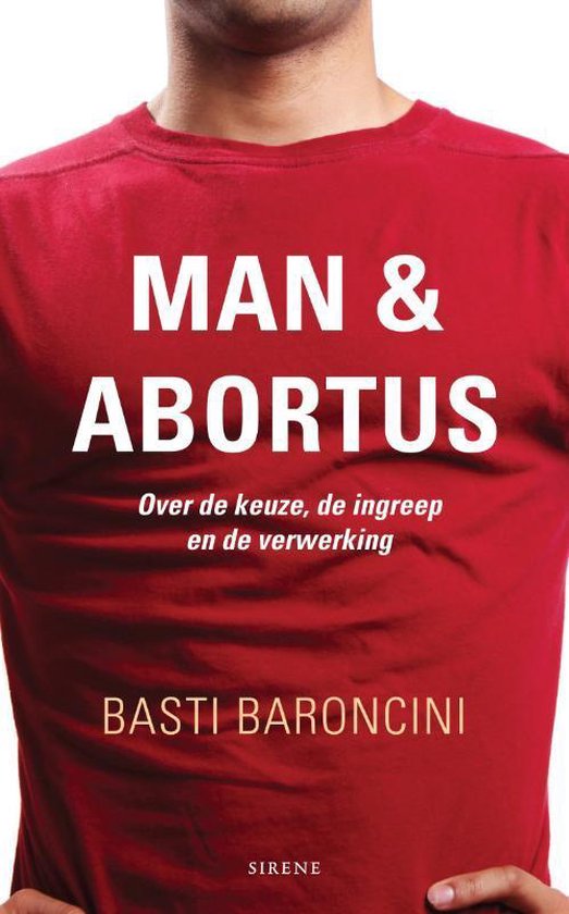 Cover van het boek 'Man en abortus' van Basti Baroncini
