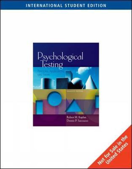 Psychological Testing - cover