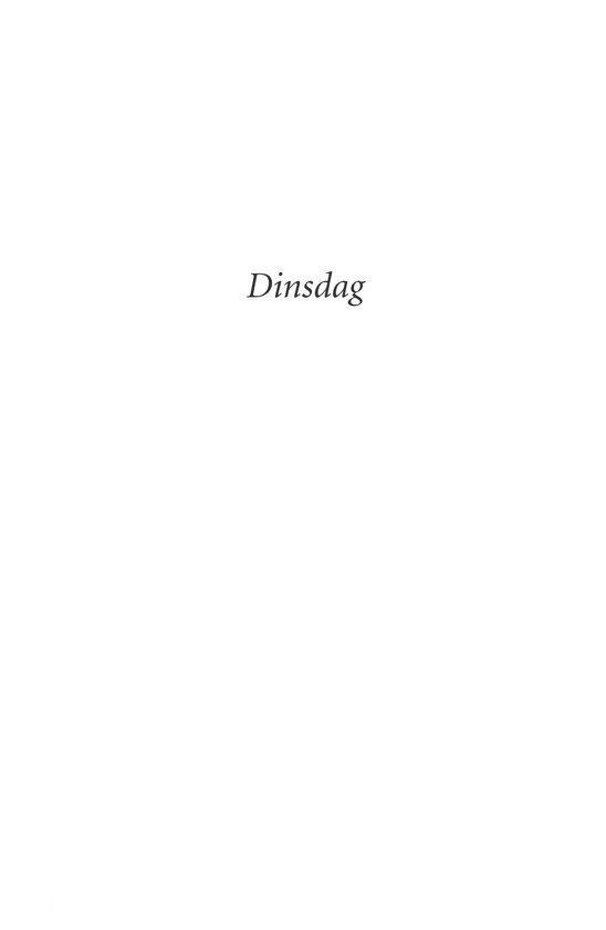 Titelpagina: Dinsdag.