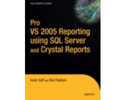 Pro VS 2005 Reporting using SQL Server and Crystal Reports