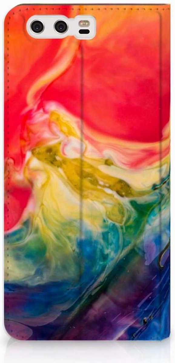 Bookcase Huawei P10 Plus Watercolor Dark