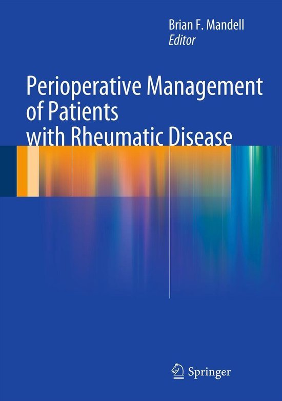 Perioperative Management of Patients with Rheumatic Disease - cover