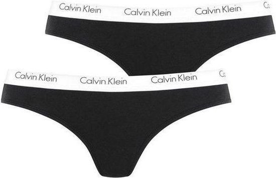 Calvin Klein 2-Pack Strings Black | bol.com