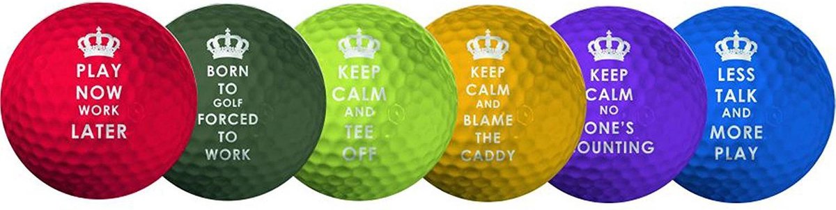 Golfballen Keep Calm
