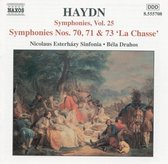 Nicolaus Esterhazy Sinfonia - Symphonies Nos. 70, 71 & 73 (CD)