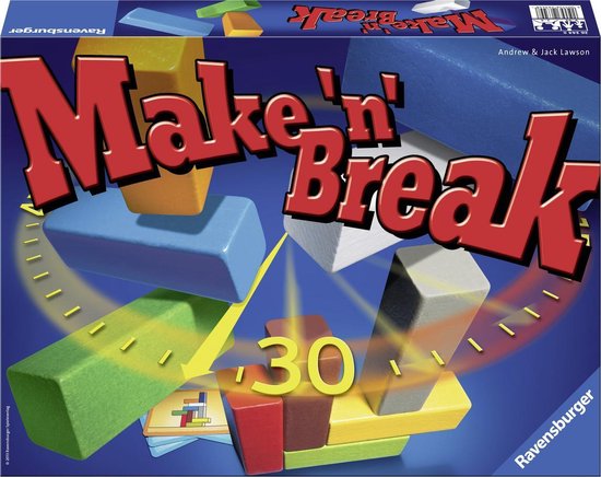 Ravensburger Make 'n' Break back Board game Fine motor skill (dexterity), Jeux
