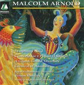 Malcolm Arnold: Symphony No. 2; Concerto for 2 pianos; etc.