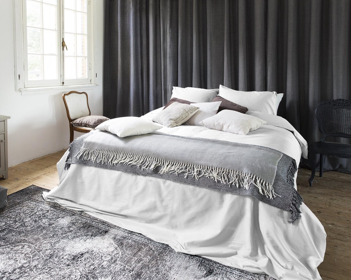 Primaviera Deluxe Hotel Linnen - Dekbedovertrekset - Lits-Jumeaux - 240x200/220 + 2 kussenslopen 60x70 - Wit