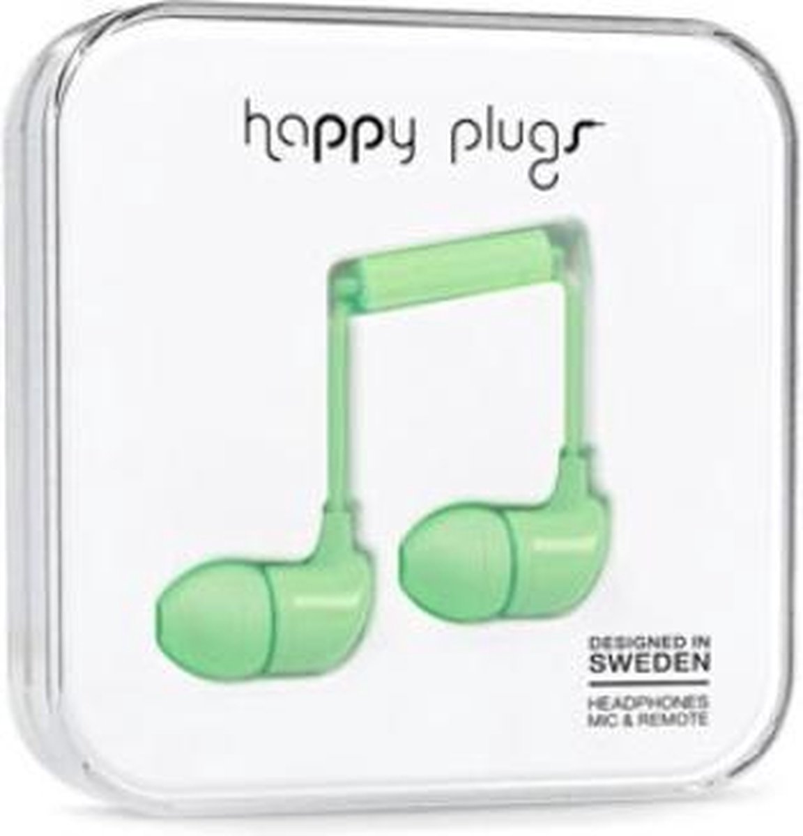 Happy Plugs In-Ear oordopjes - In-Ear Mint