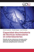 Capacidad discriminatoria de técnicas moleculares en enterobacterias