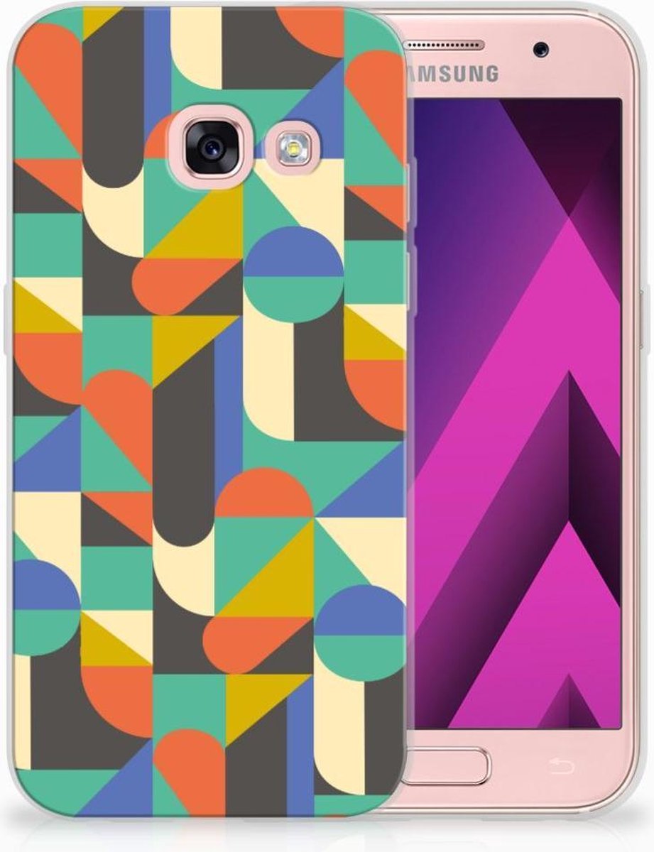 Samsung Galaxy A3 2017 TPU bumper Funky Retro