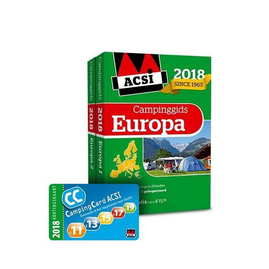 ACSI Campinggids - ACSI Campinggids Europa 2018 - cover