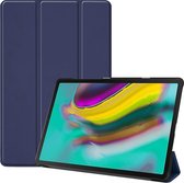 Tablet2you - Samsung Galaxy Tab S5e - Smart cover - Hoes - Donker blauw - T720 - T725 - 10.5