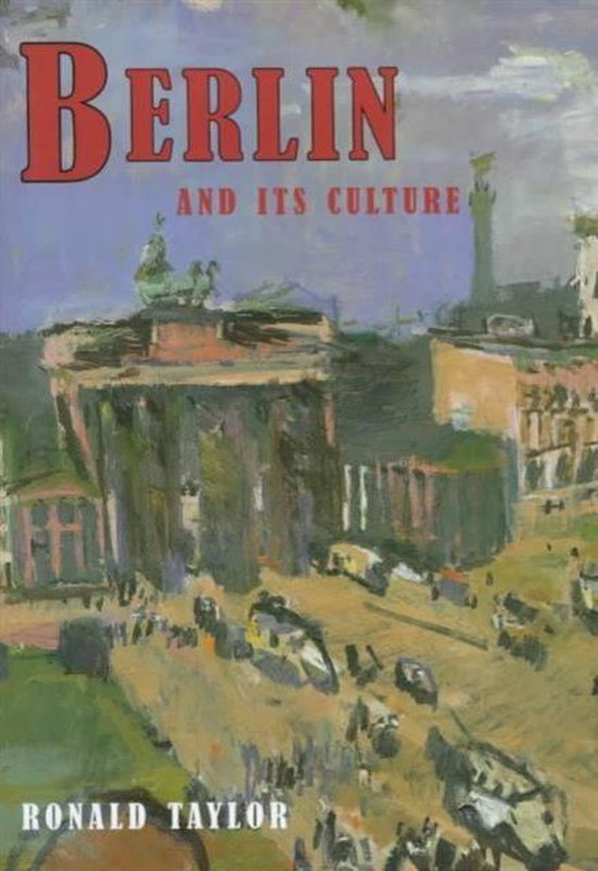 Berlin and Its Culture - cover