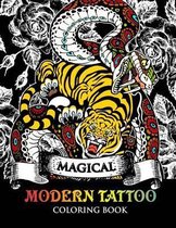 Modren Tattoo Coloring Book