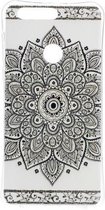 Huawei Honor 8 - hoes, cover, case - TPU - Mandala bloem