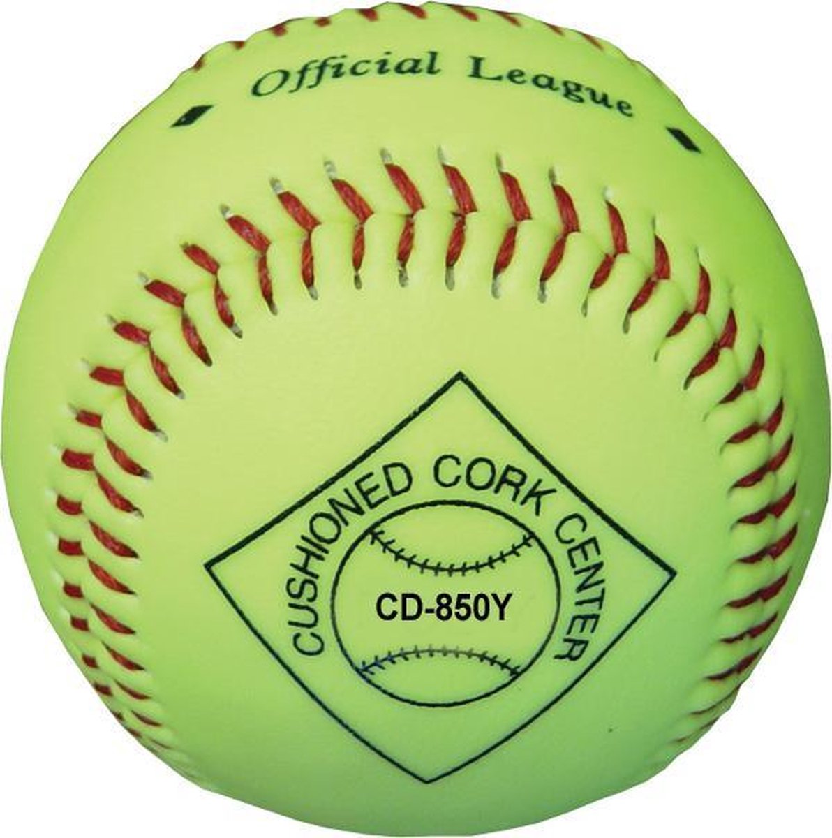 Covee/Diamond CD-850-Y Safety Honkbal jeugd Neon-Geel 8,5 inch(3-pack)