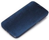 Rock Big City Leather Side Flip Case Dark Blue Samsung Galaxy Mega 6.3 I9200
