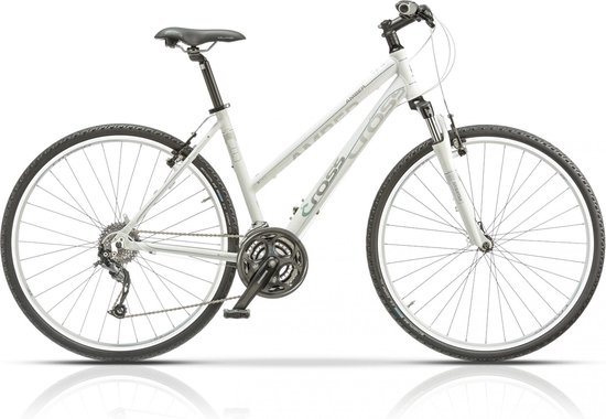 Weg huis herberg Nauwkeurigheid Cross Amber Lady hybride fiets Framemaat 48 cm | bol.com