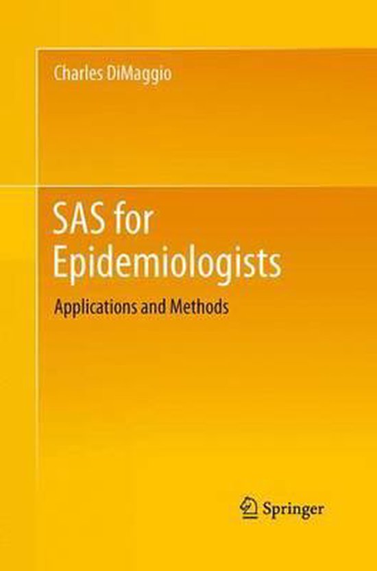 SAS for Epidemiologists - cover