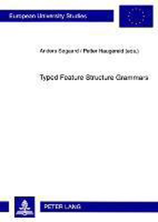 Typed Feature Structure Grammars - cover