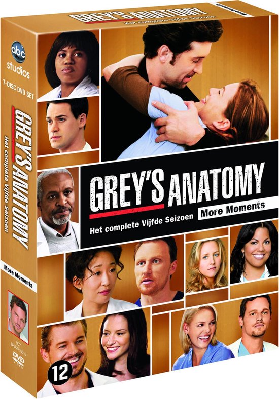 binnen Onrechtvaardig rechtop Grey's Anatomy - Seizoen 5 (DVD) (Dvd), Justin Chambers | Dvd's | bol.com