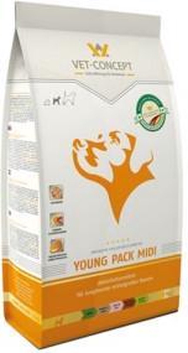 Vet-concept Vet-Concept Young Pack 10 kg - Midi