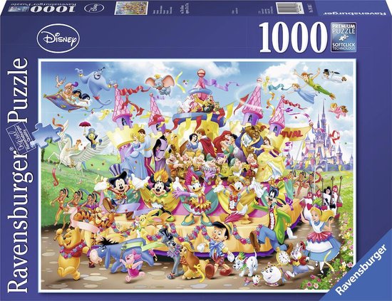 Ravensburger Disney Carnival Multicha Jeu de puzzle 1000 pièce(s) Dessins  animés | bol