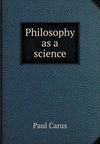 Philosophy as a science