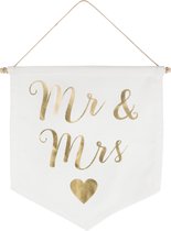 MR & MRS BANNER VAAN | WIT/GOUD | GOLD | SASS & BELLE