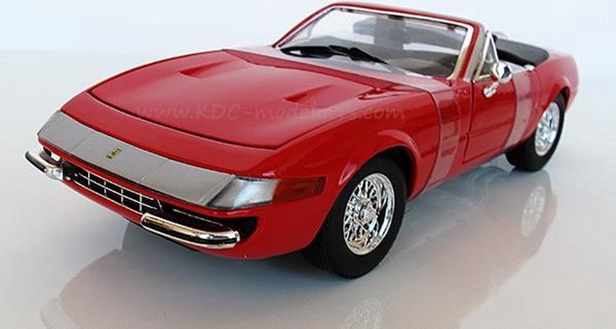 Hotwheels 1/18 Ferrari 365 GTS/4 Daytona Spyder | bol